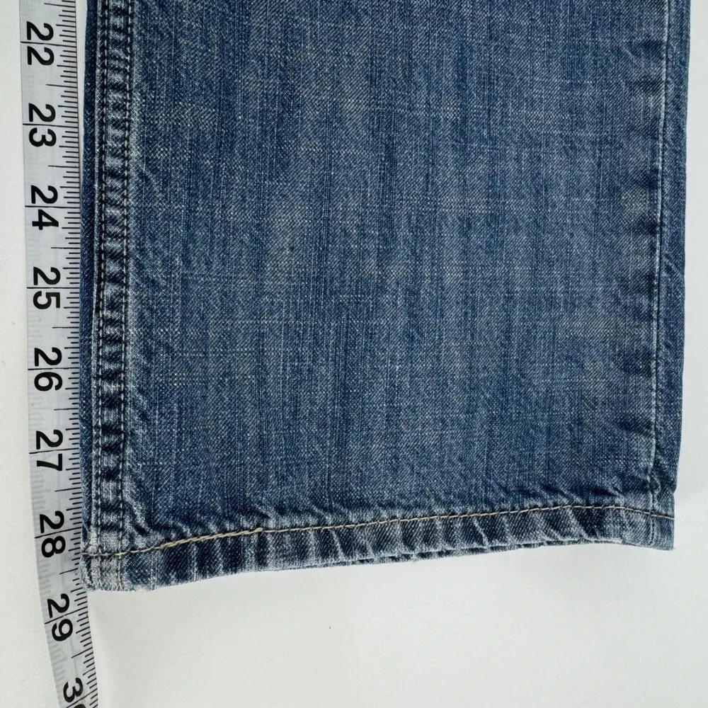 Levi's 569 Loose Straight Jeans Mens 32x32 Blue Mid Wash Denim Pants